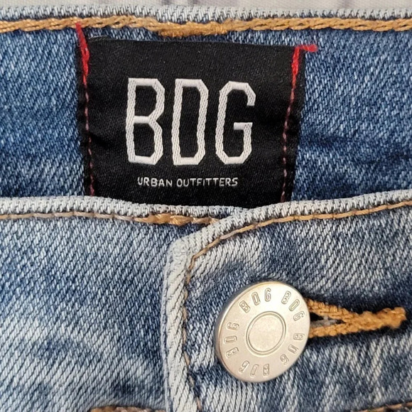 BDG Urban Outfitters Twig High Rise Light Wash Skinny Jeans‎ Casual 90s Vibes 29 - Picture 2 of 8